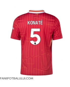 Liverpool Ibrahima Konate #5 Tricou Fotbal Replică 2024-25 Barbati Acasa